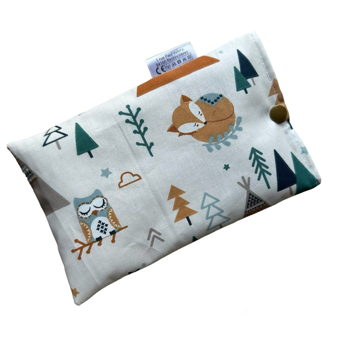 Organic dry hot water bottle Small Model, classic or removable cover-Koala