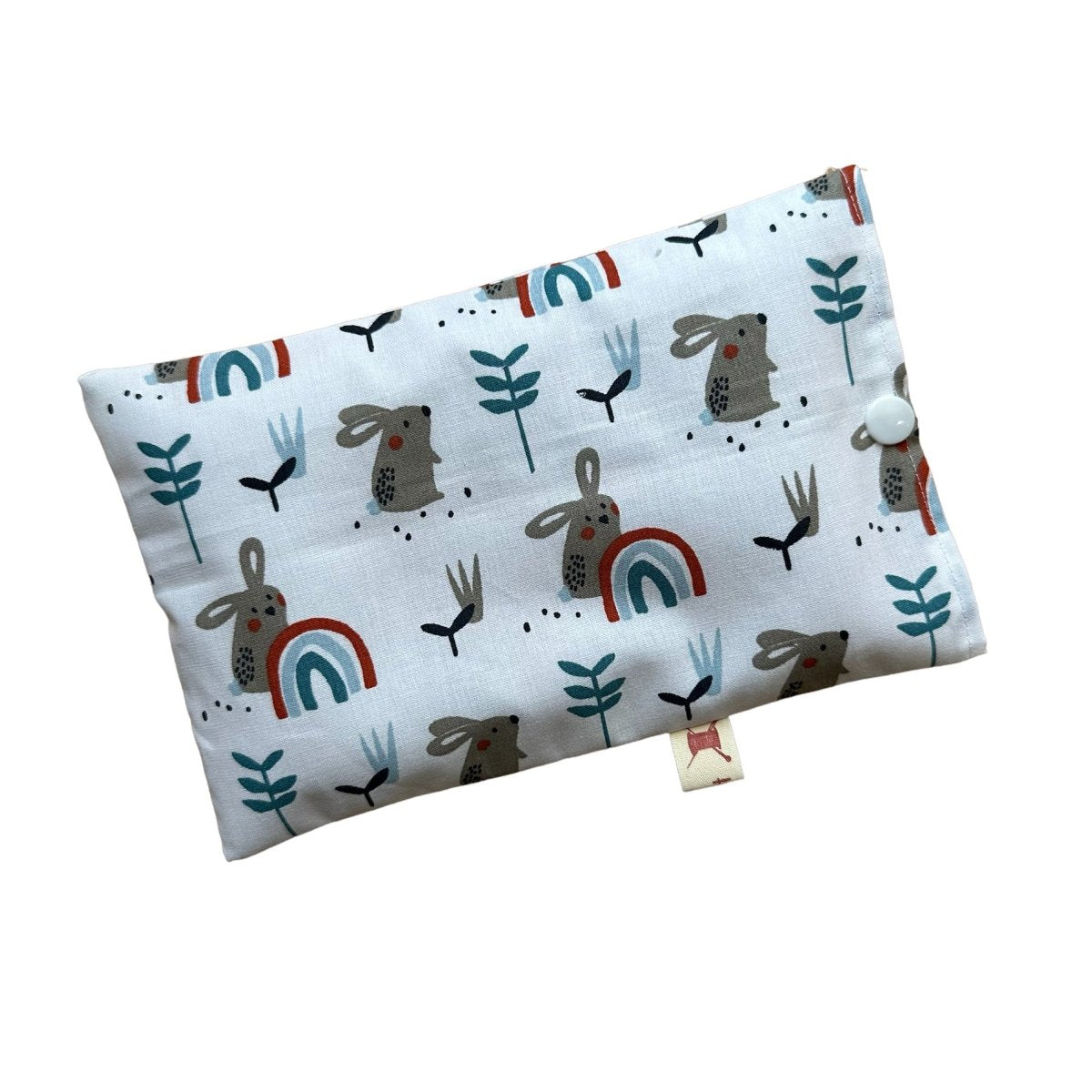 Dry hot water bottle - Blue rabbit