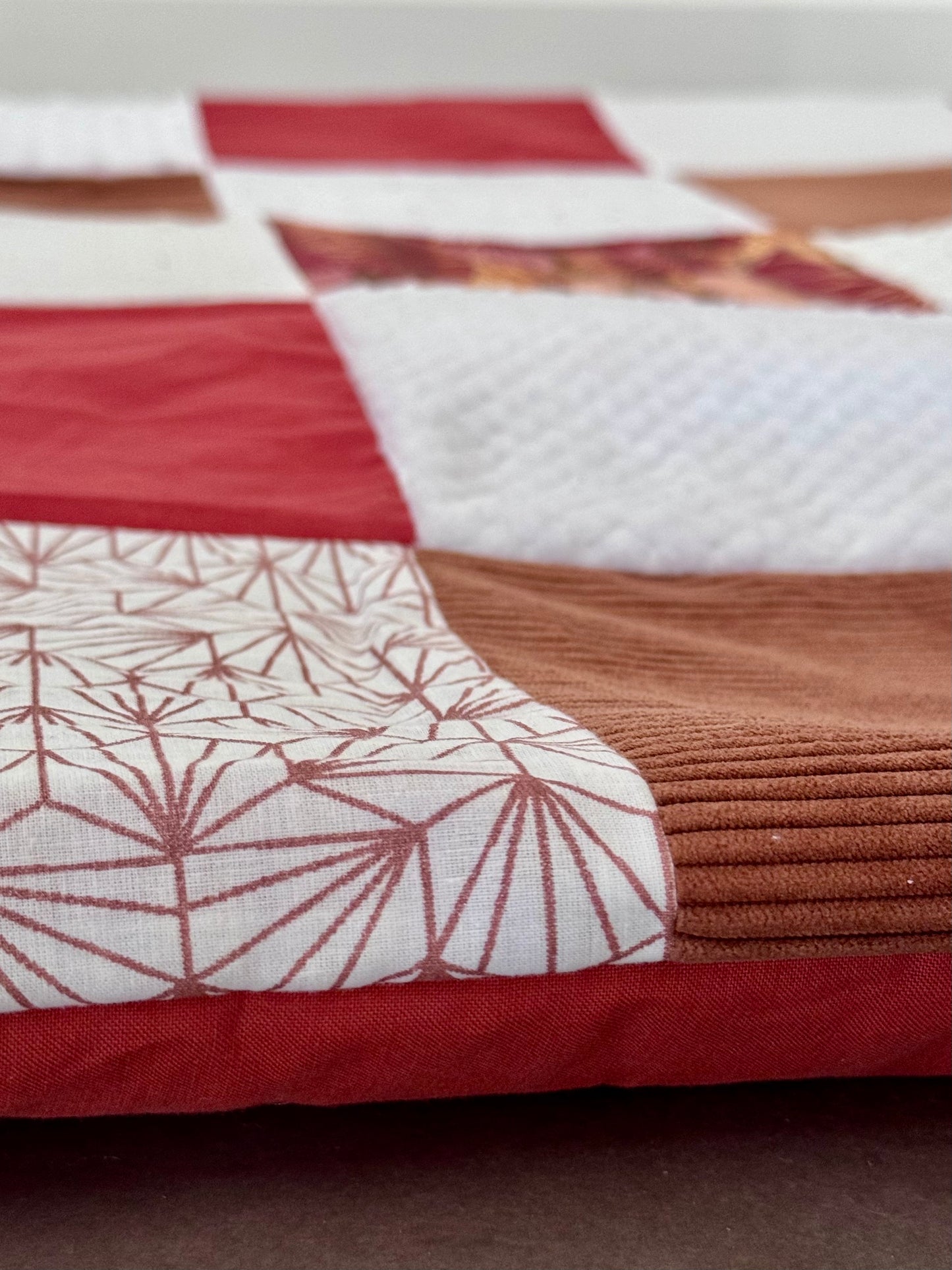 Tapis d’éveil Montessori - Terracotta