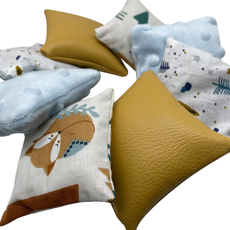 coussins-sensoriels-montessori-Foret