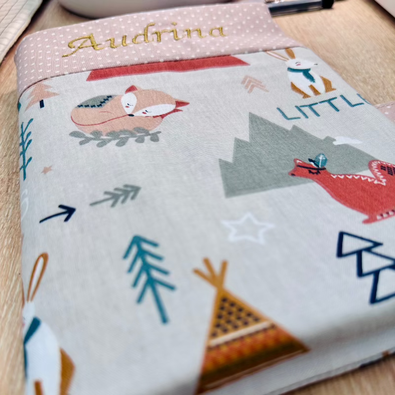 Protège carnet de santé personnalisé - Audrina