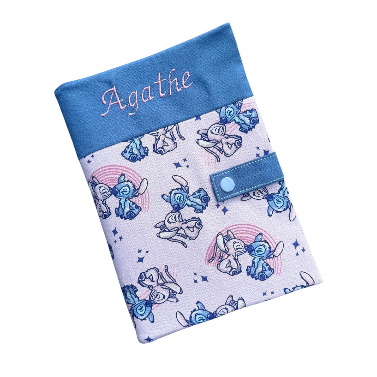 Protège carnet de santé personnalisé - Lilo et Stitch
