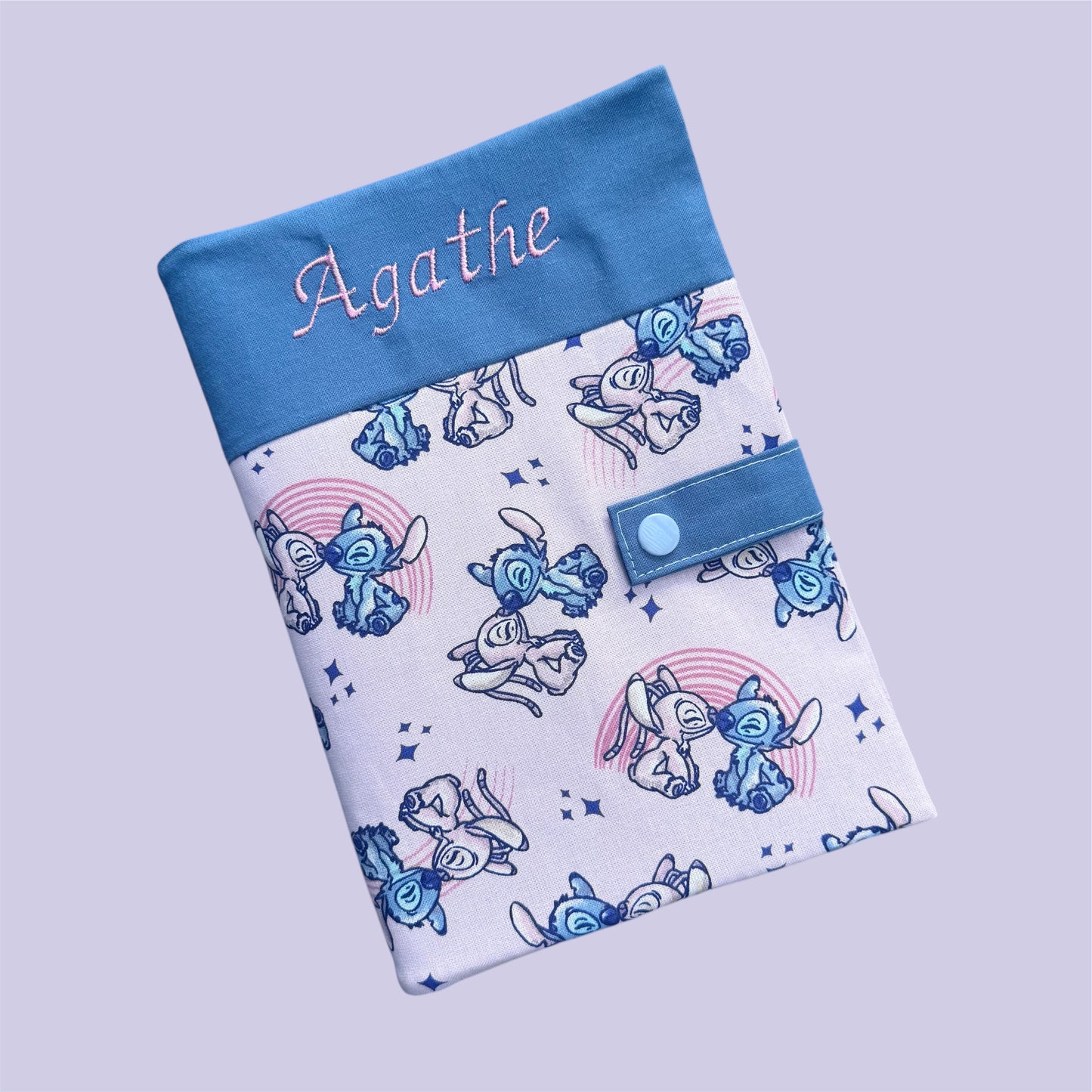 Protège carnet de santé personnalisé - Lilo et Stitch