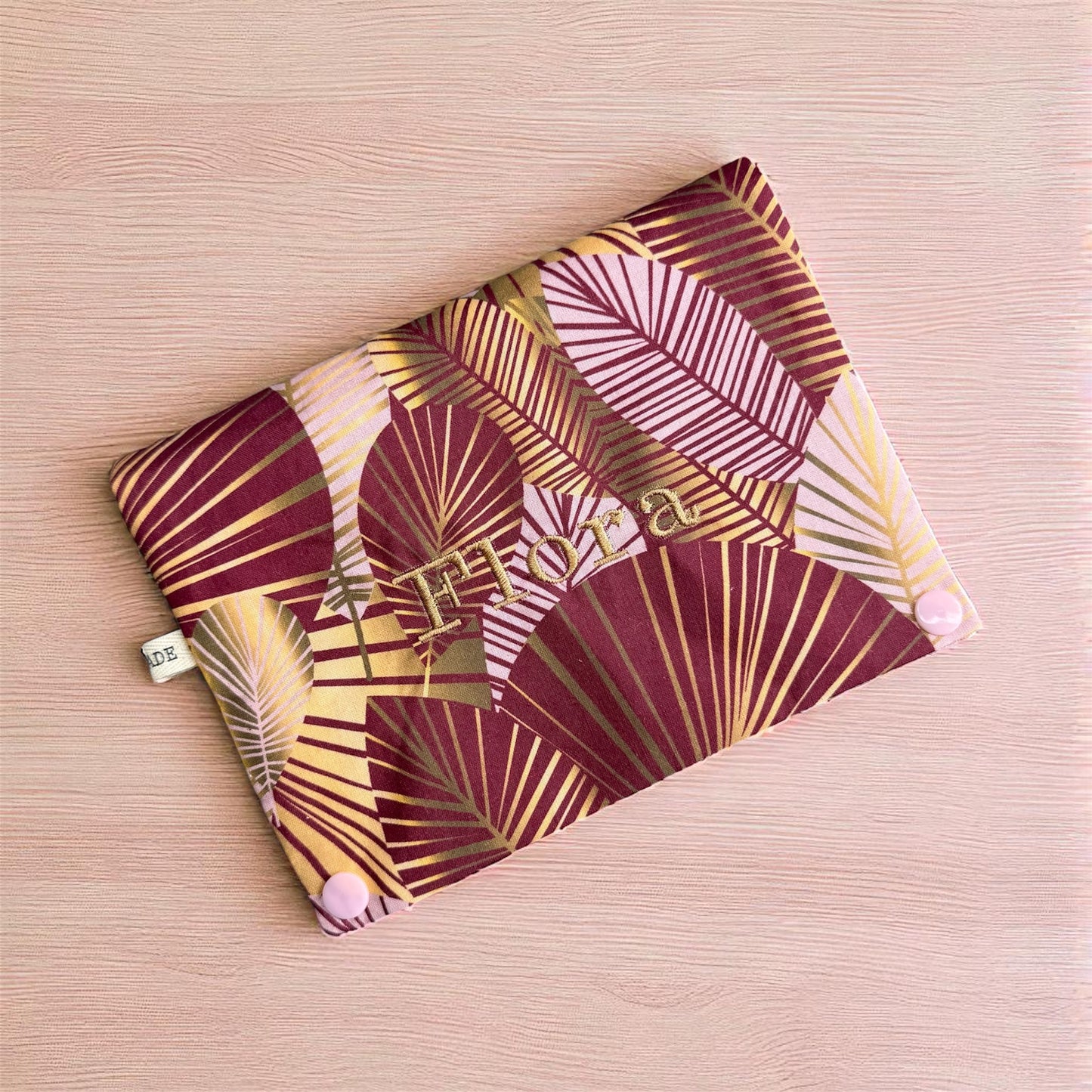 Pochettes à barrettes personnalisée - Flora