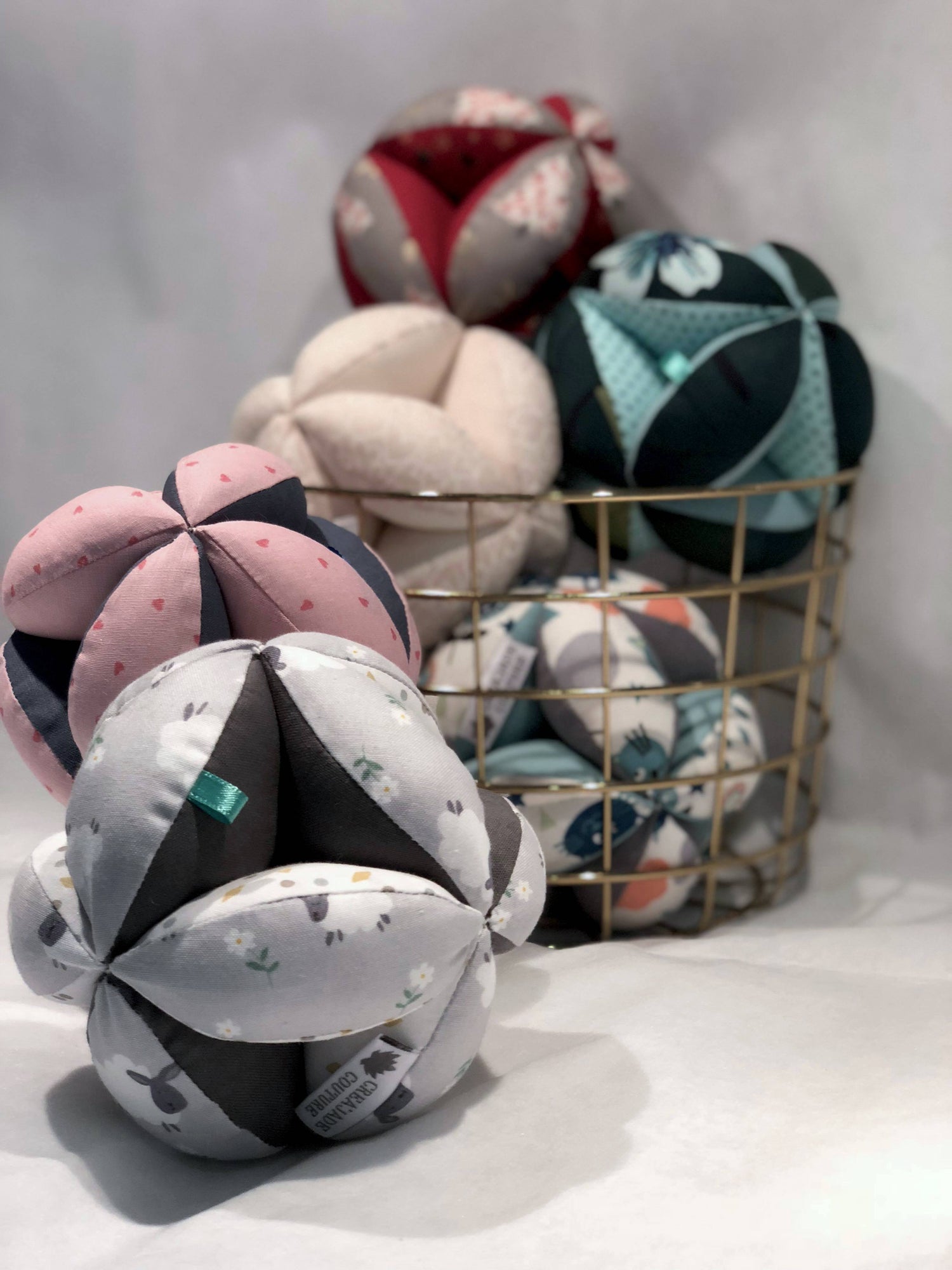 Balle de préhension Montessori