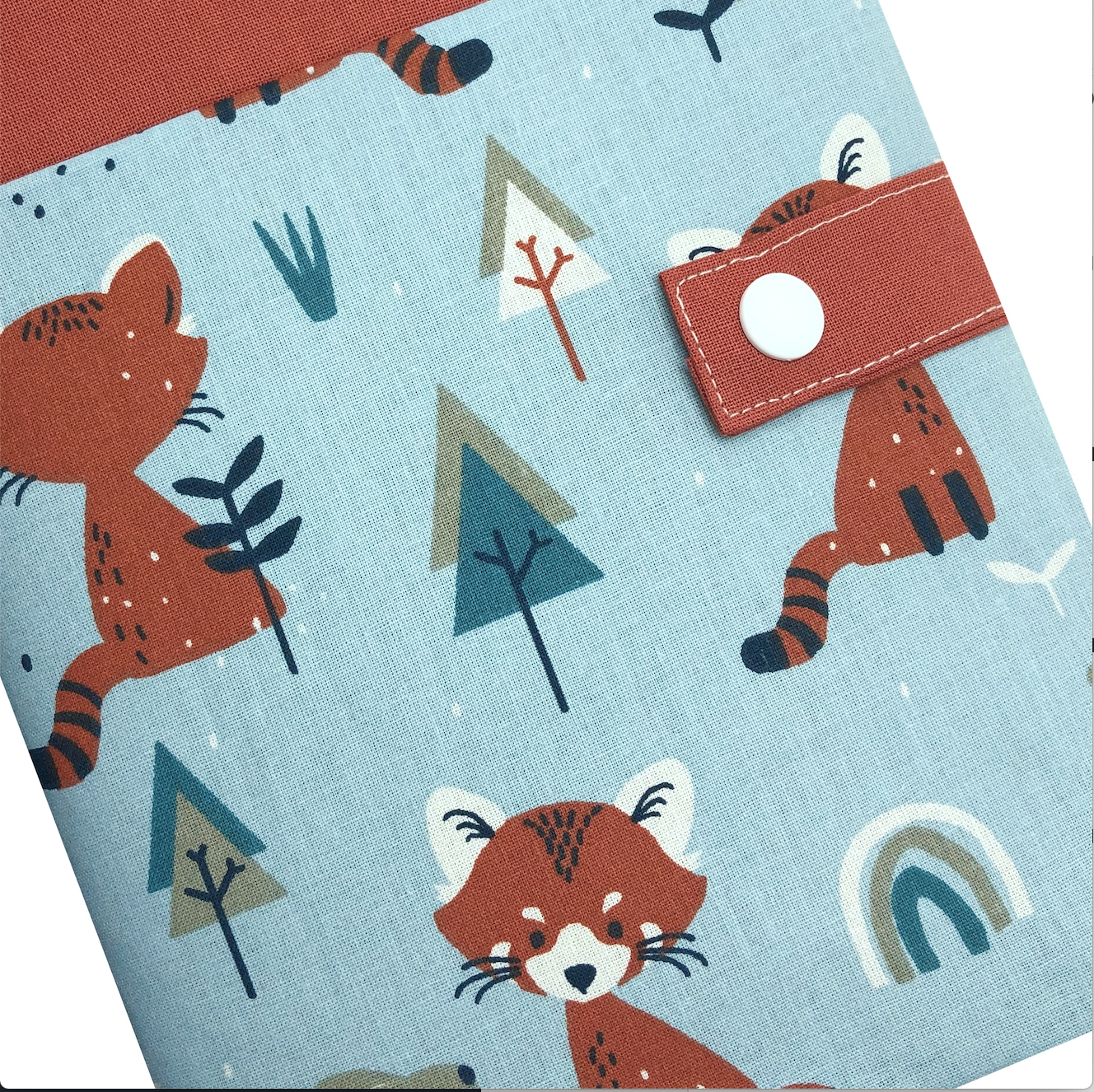 Personalized health book cover - Arthur Blue