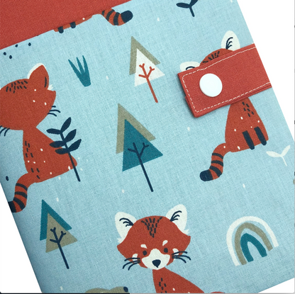 Personalized health book cover - Arthur Blue