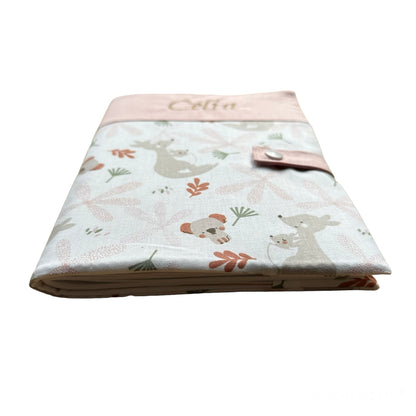 Personalized health book cover - Rose Célia