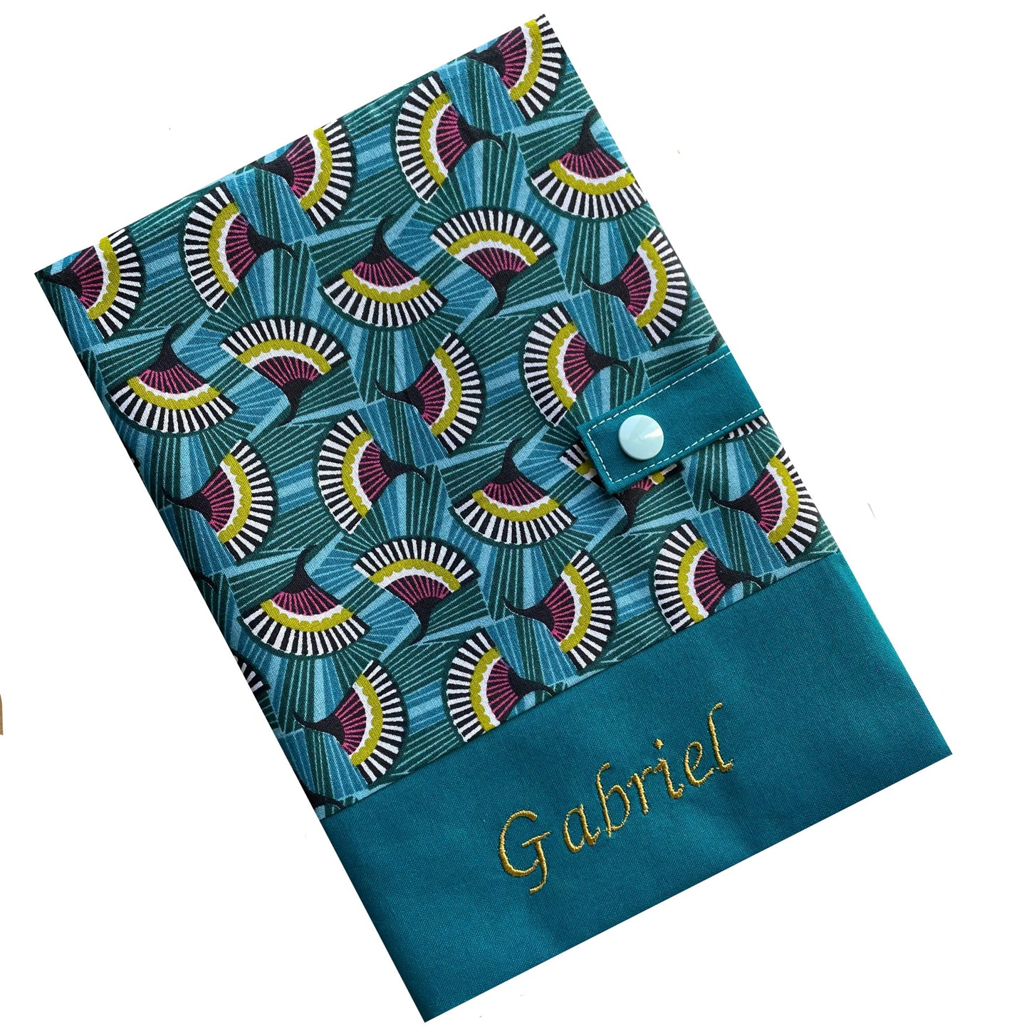 Personalized health book cover - Wax Gabriel