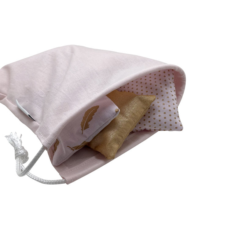 coussins-sensoriels-montessori-Rose Plume