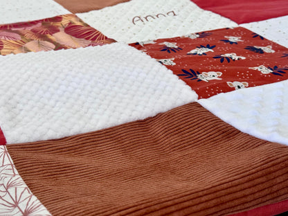Tapis d’éveil Montessori - Terracotta