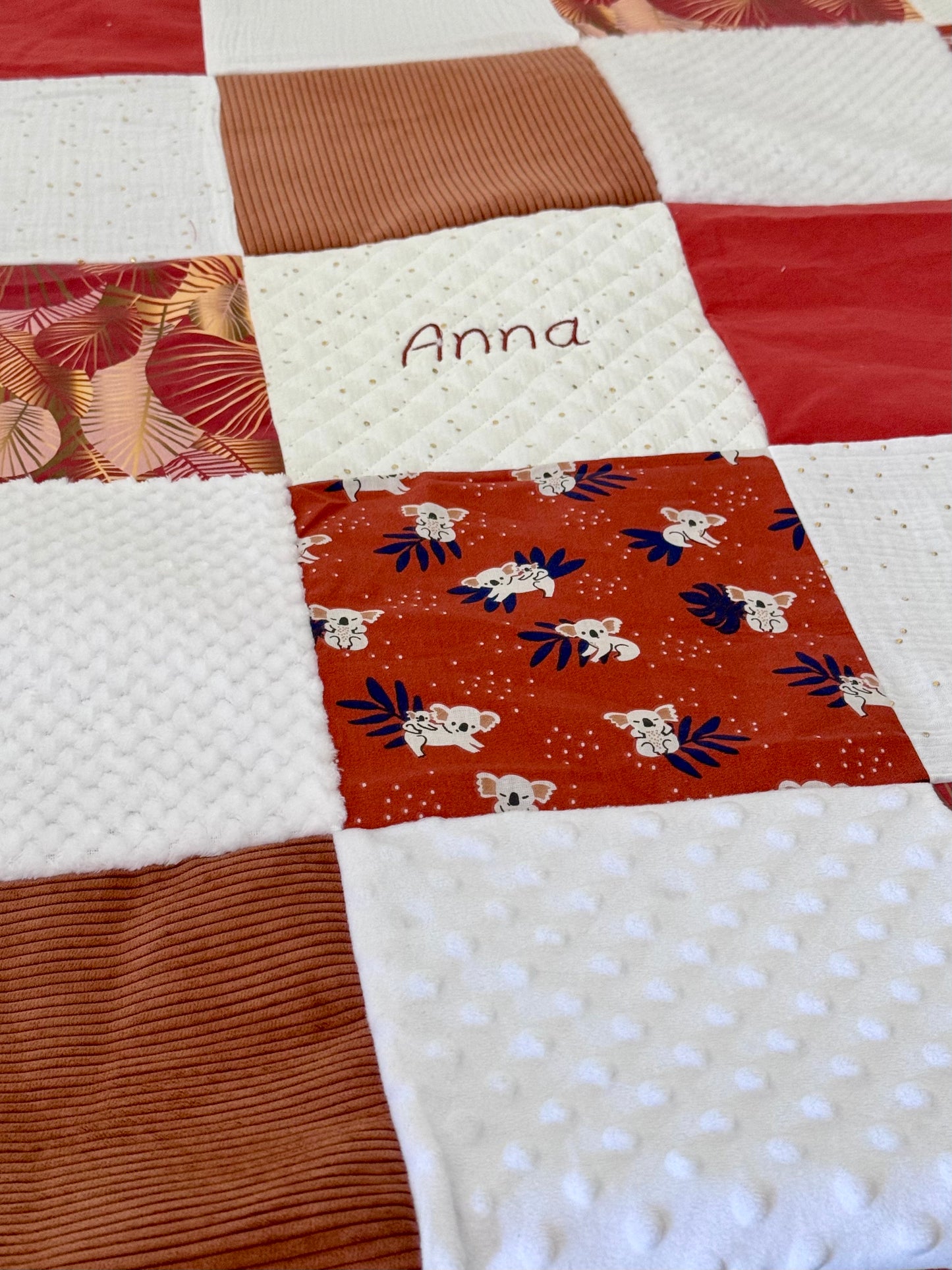 Tapis d’éveil Montessori - Terracotta