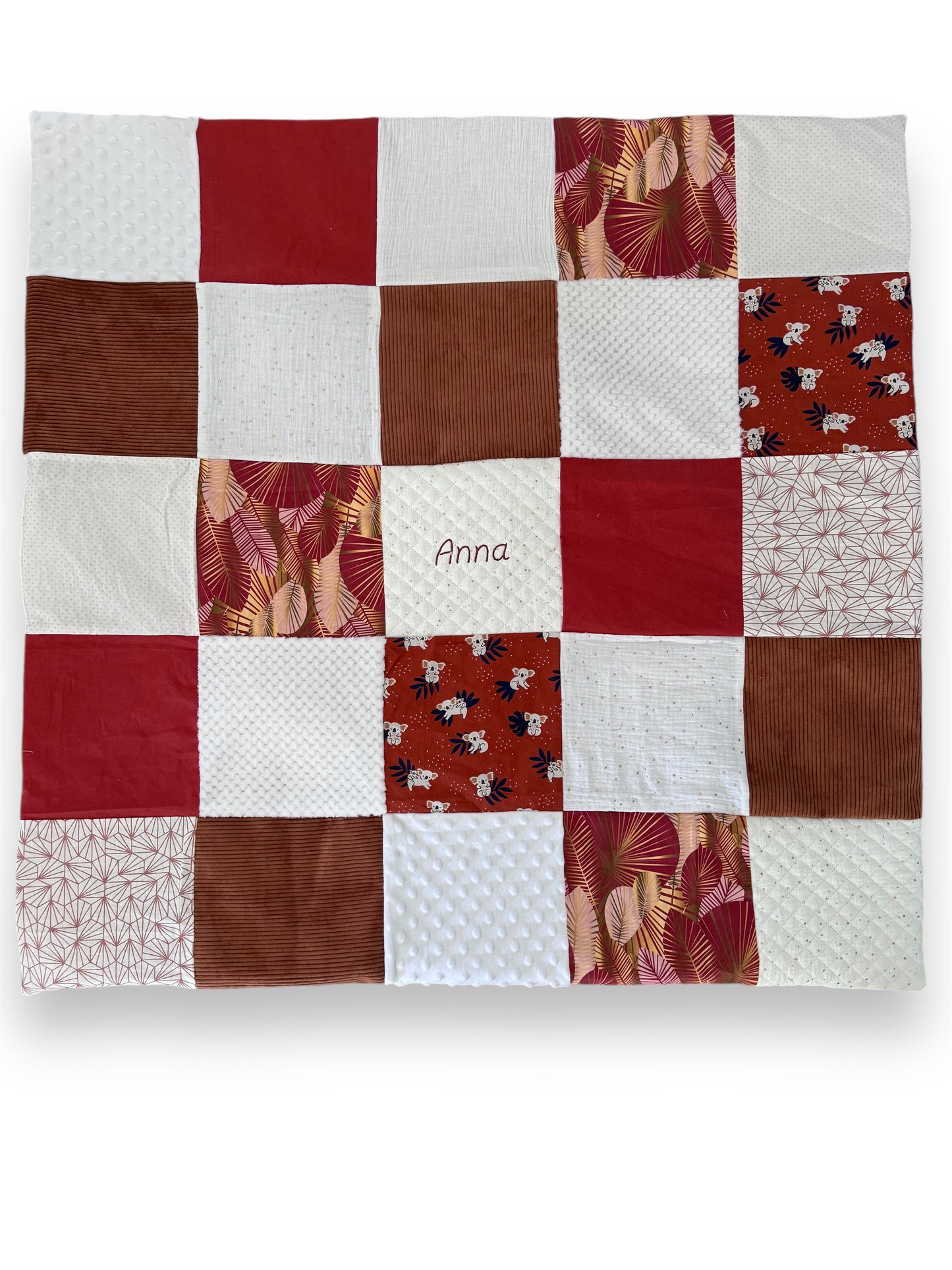 Tapis d’éveil Montessori - Terracotta