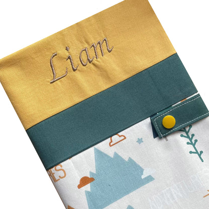Protège carnet de santé personnalisé - Ocre Liam