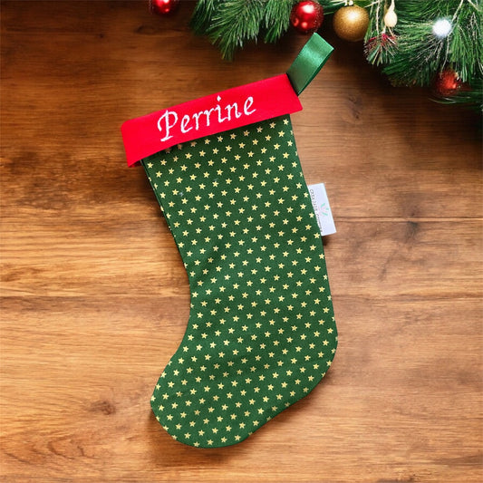 Botte / Chaussette de Noël personnalisable à suspendre