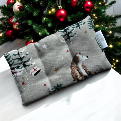 Bouillotte sèche - Ours Noël