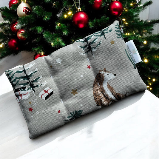 Bouillotte sèche - Ours Noël