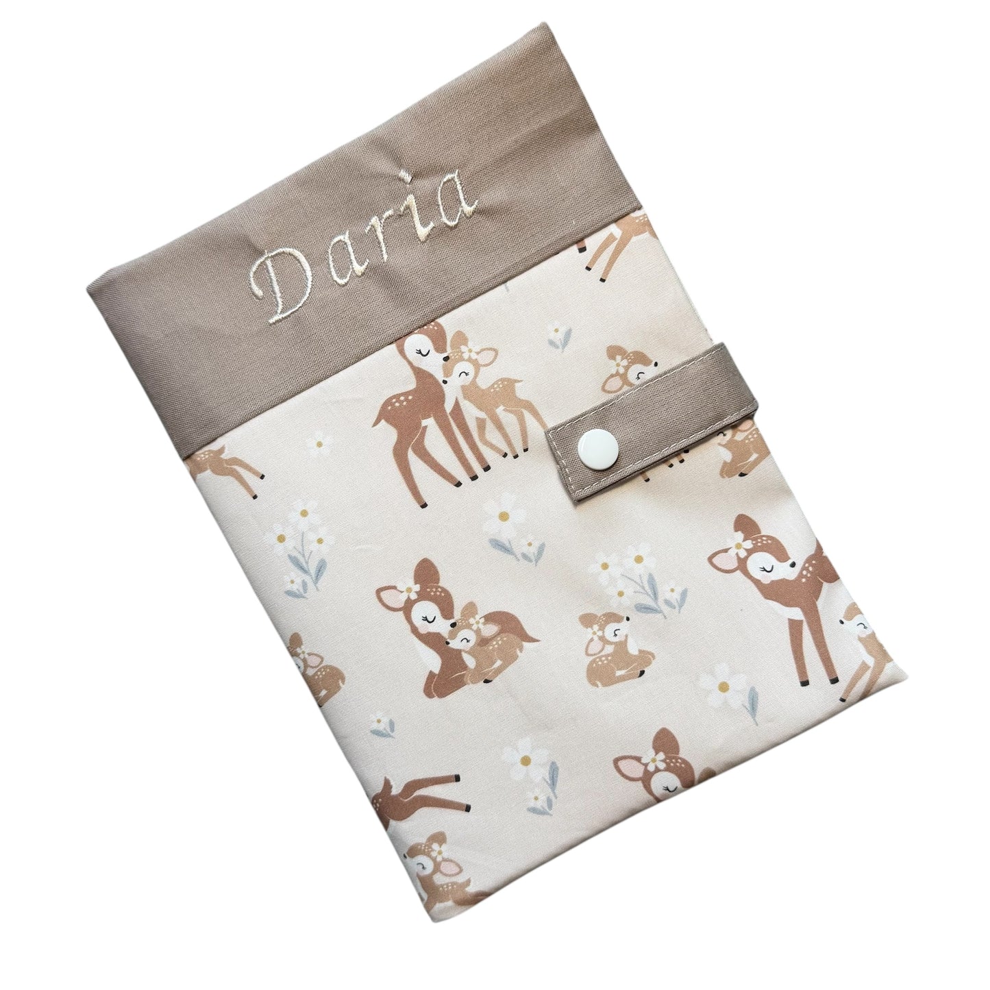 Protège carnet de santé personnalisé bébé | Créa’Jade Couture