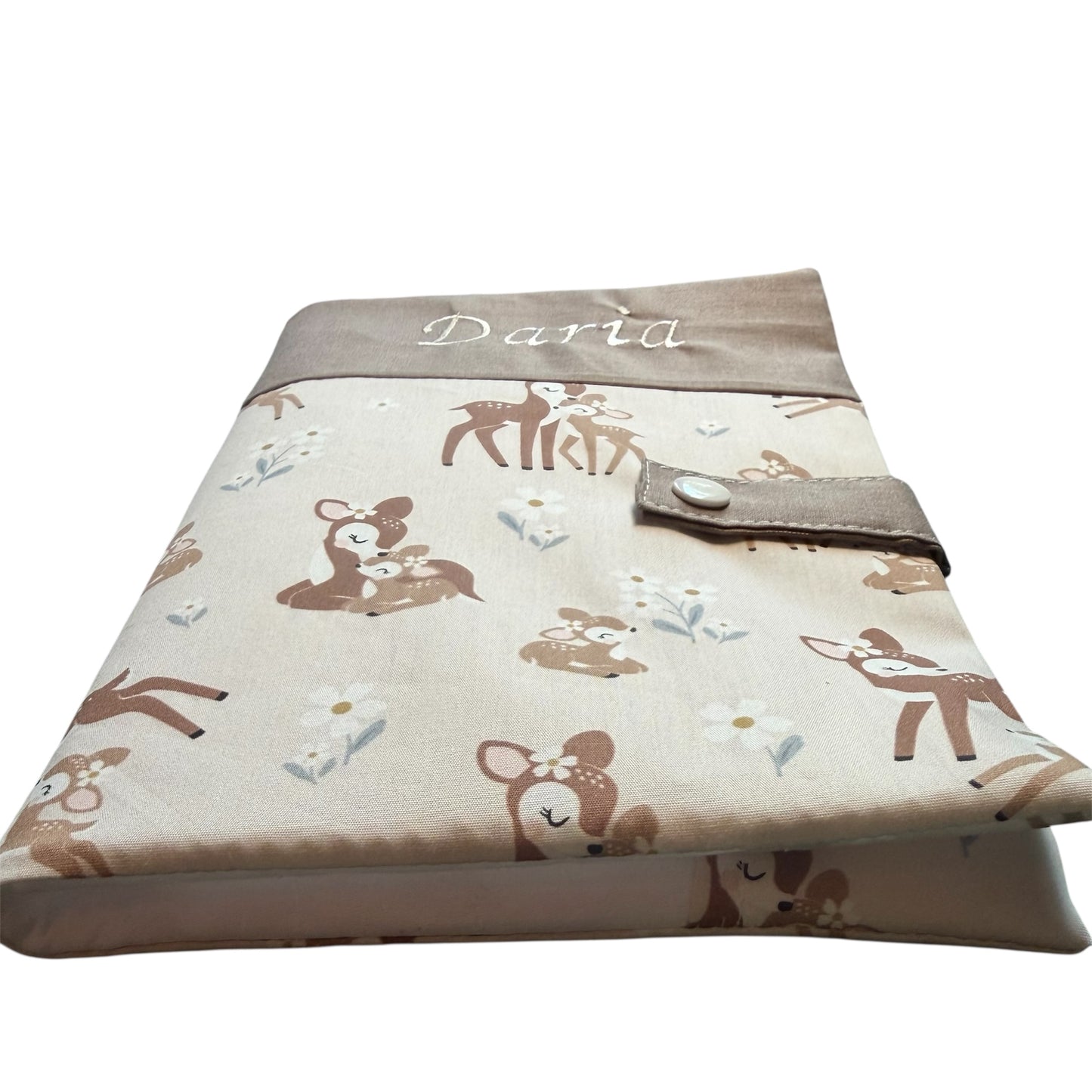 Protège carnet de santé personnalisé bébé | Créa’Jade Couture