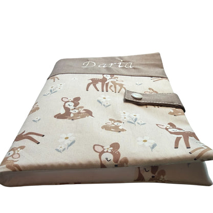 Protège carnet de santé personnalisé bébé | Créa’Jade Couture