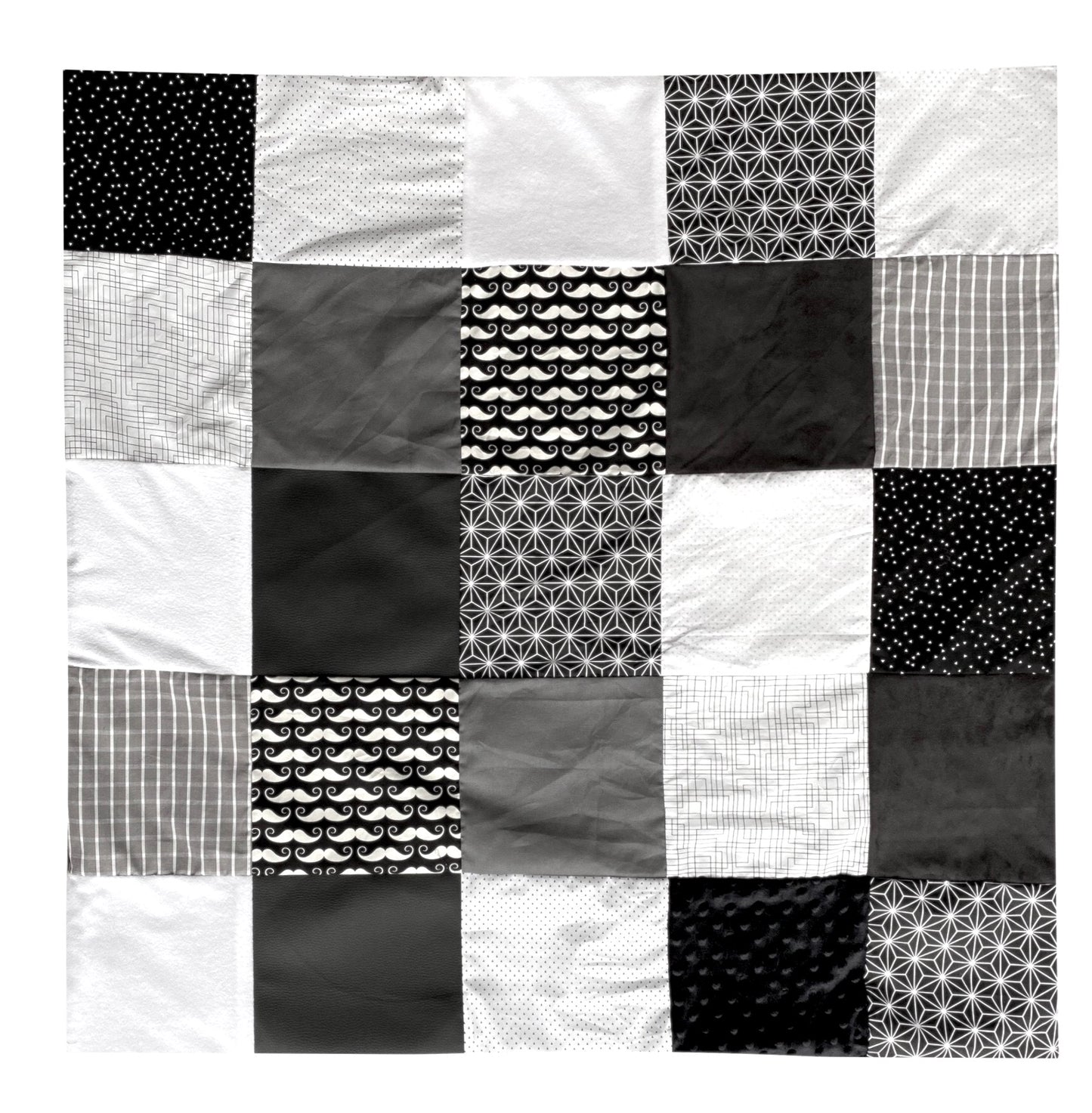 Tapis d’éveil Montessori - Monochrome